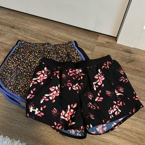 UA & Nike Running Shorts